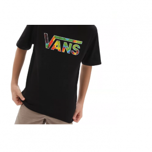 t- shirt vans classic logo black