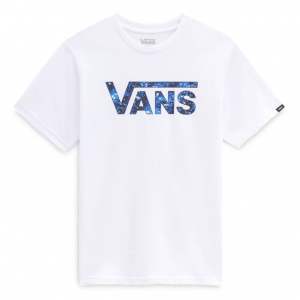 t- shirt vans classic logo white