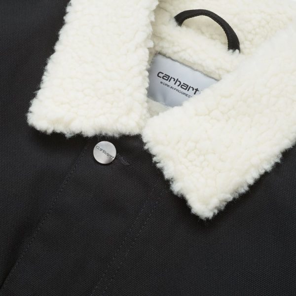 carhartt wip fairmount coat black