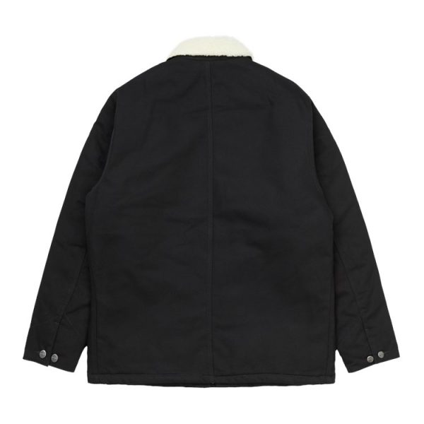 carhartt wip fairmount coat black