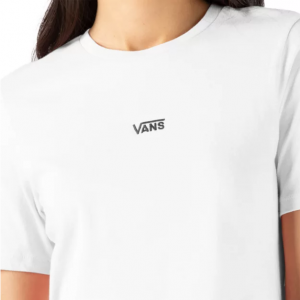 t- shirt vans flying v crop white