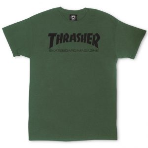 t-shirt thrasher skate mag army