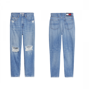 tommy hilfiger mom jean ultra high rise tapered ae718 hylbrd