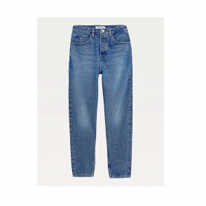 tommy hilfiger mom jean ultra high rise tapered emf spmbr